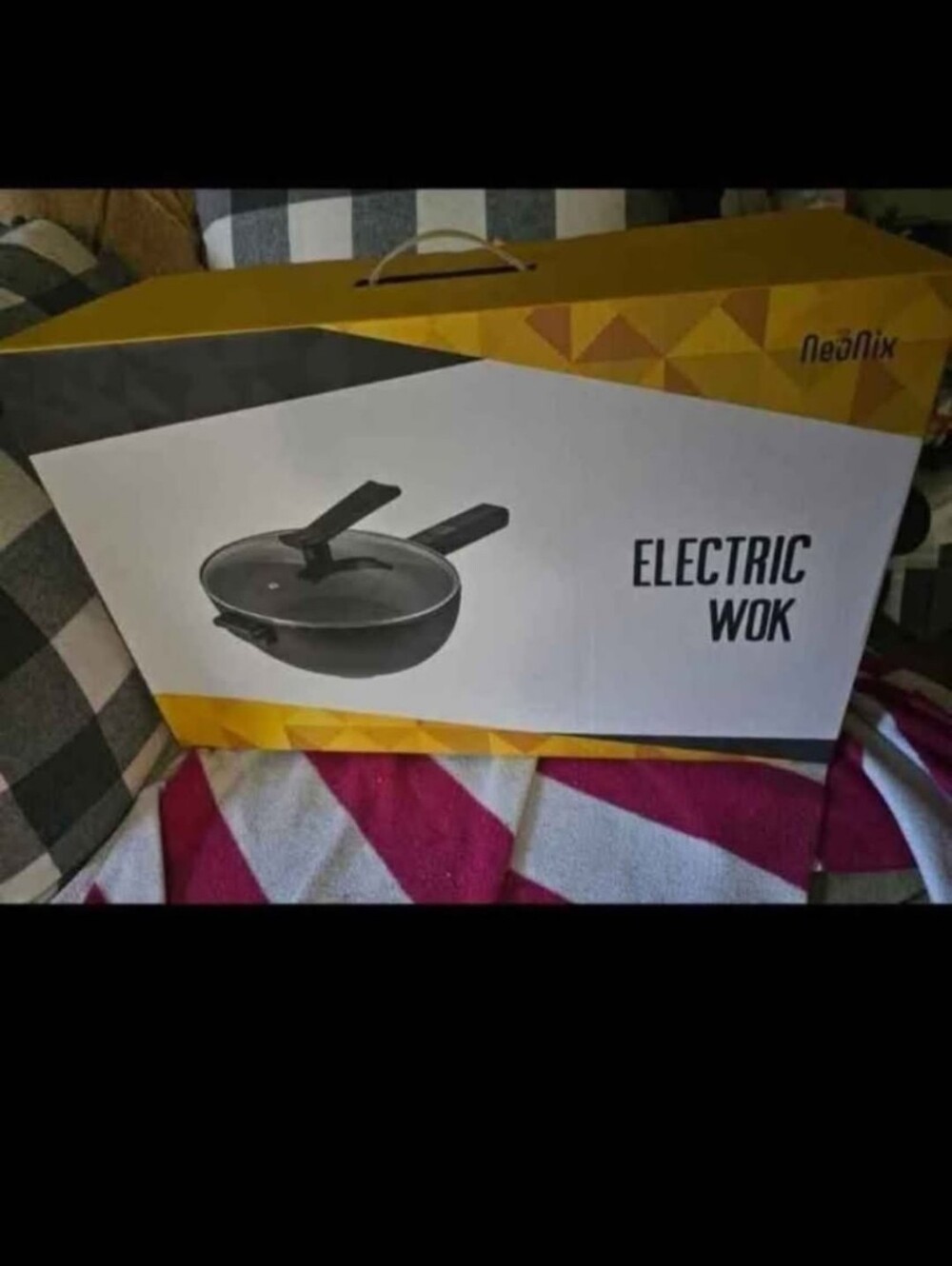 New electric wok (non stick coating)